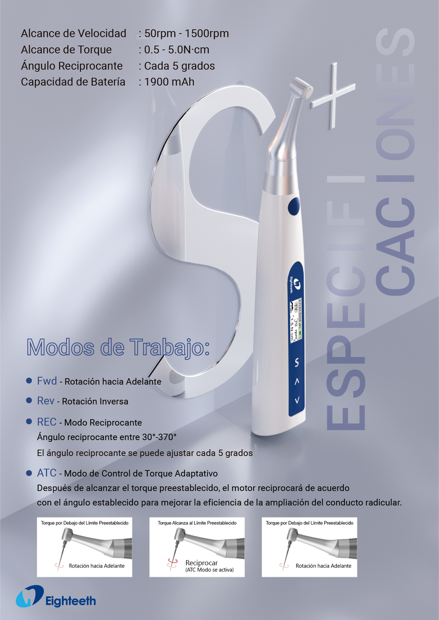 ENDO MOTOR E-CONNECT S+  EIGHTEETH