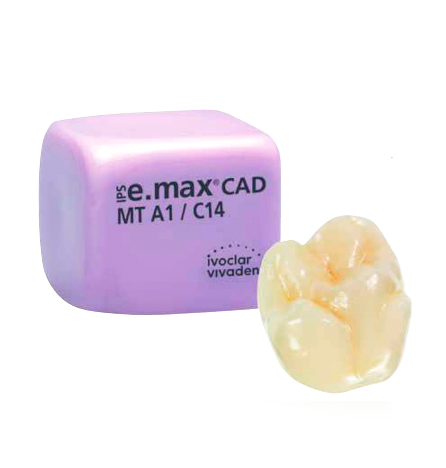 Ivoclar Vivadent IPS E.max CAD CEREC InLab Blocks – MT BL4 C14, 5 Pack 680034